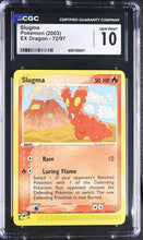 Load image into Gallery viewer, CGC GEM 10 Slugma EX Dragon (Graded Card)
