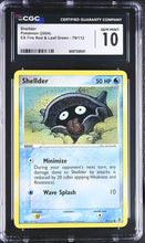 Load image into Gallery viewer, CGC GEM 10 Shellder FRLG (Graded Card)
