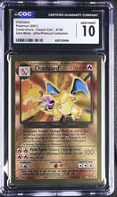 Load image into Gallery viewer, CGC GEM 10 Metal Charizard Promo (Graded Card)
