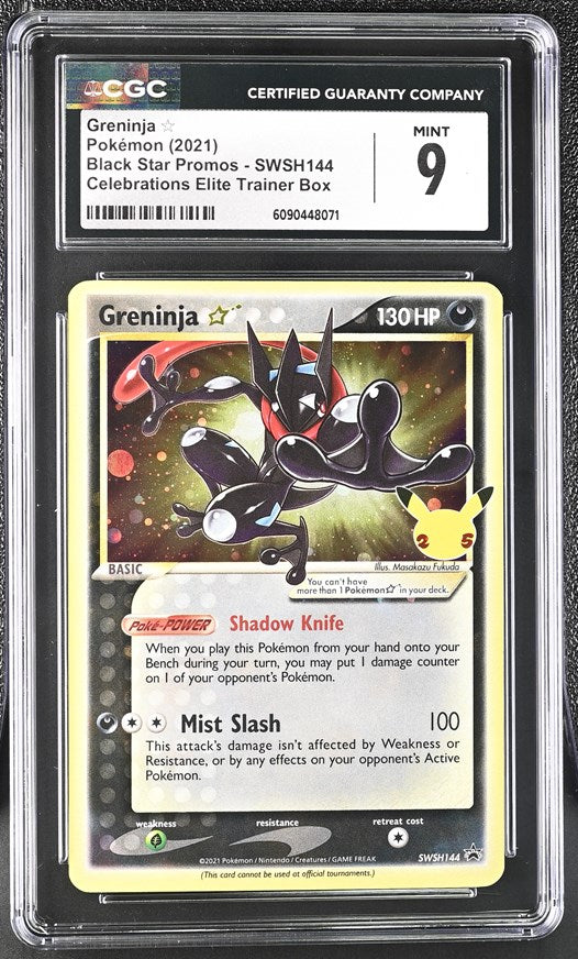 CGC 9 Greninja ⭐ Promo (Graded Card) – Phurion