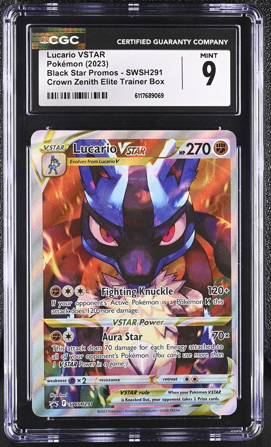 CGC 9 Lucario VSTAR ETB Promo (Graded Card) – Phurion