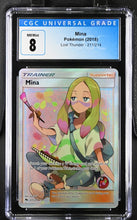Load image into Gallery viewer, CGC 8 Mina Full Art Trainer (Graded Card)
