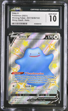 Load image into Gallery viewer, CGC GEM 10 Ditto V Full Art Shiny (Graded Card)

