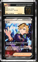 Load image into Gallery viewer, CGC PRISTINE 10 Briar Full Art Trainer (Graded Card)
