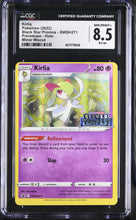 Load image into Gallery viewer, CGC 8.5 ERROR - Kirlia Prerelease Holo - Minor Miscut (Graded Card)
