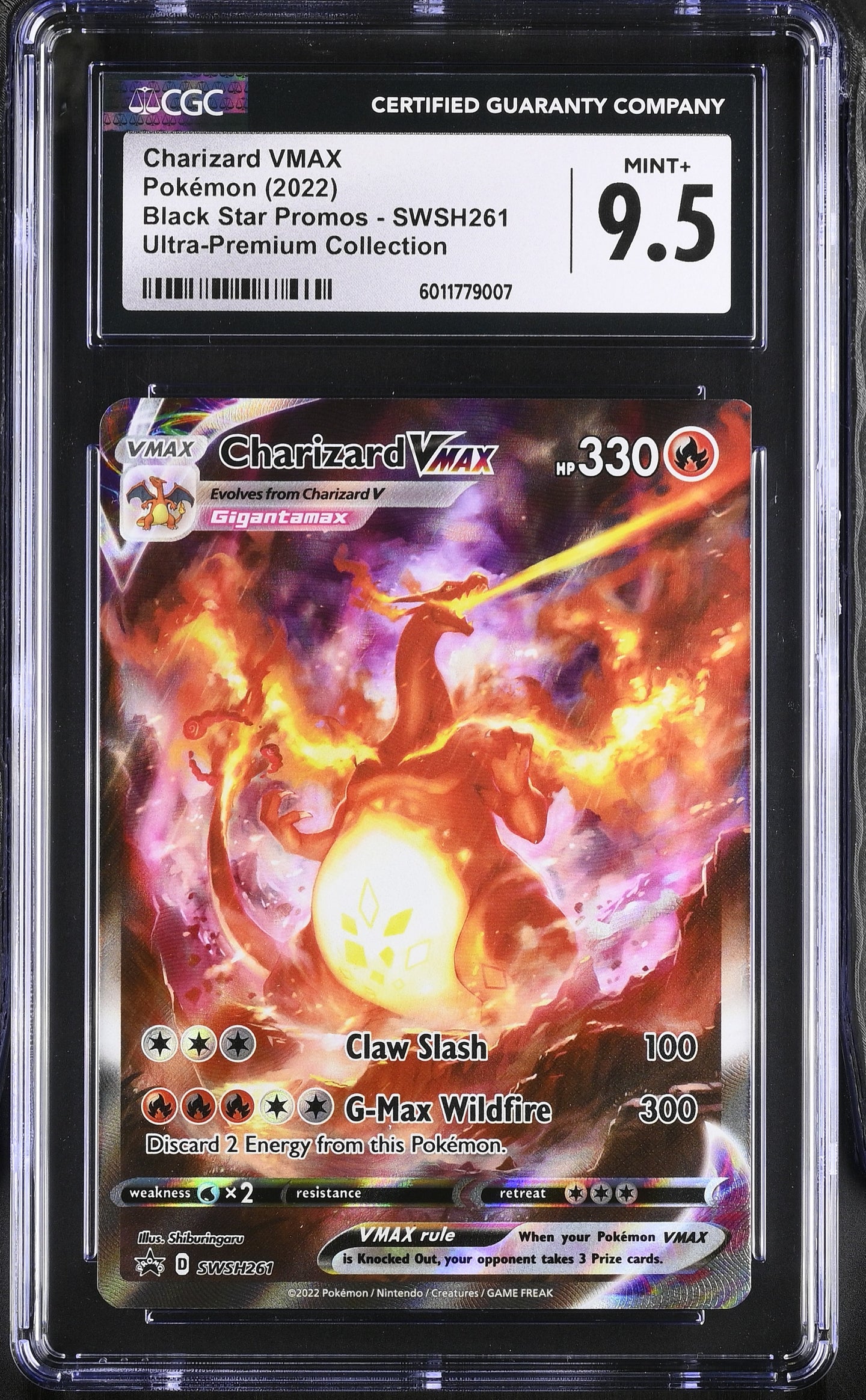 CGC 9.5 Charizard VMAX Alt Art Promo (Graded Card)