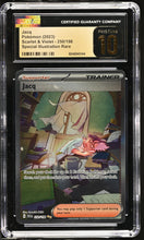 Load image into Gallery viewer, CGC PRISTINE 10 Jacq Special Illustration Rare Trainer (Graded Card)
