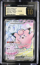 Load image into Gallery viewer, CGC PRISTINE 10 Lillie's Clefairy ex Full Art (Graded Card)
