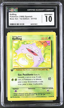 Load image into Gallery viewer, CGC GEM 10 SPANISH Koffing 1st Edition Base Set (Graded Card)
