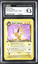 Load image into Gallery viewer, CGC 9.5 Dark Jolteon 1st Edition (Graded Card)
