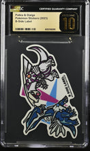Load image into Gallery viewer, CGC PRISTINE 10 Japanese Palkia &amp; Dialga B-Side Sticker (Graded Card)
