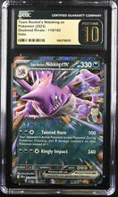 Load image into Gallery viewer, CGC PRISTINE 10 Team Rocket's Nidoking ex (Graded Card)
