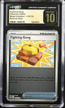 Load image into Gallery viewer, CGC PRISTINE 10 Fighting Gong Reverse Holo (Graded Card)
