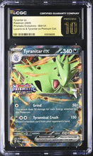 Load image into Gallery viewer, CGC PRISTINE 10 Tyranitar ex Stamped (Graded Card)
