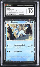 Load image into Gallery viewer, CGC GEM 10 Glaceon Cosmos Foil Prismatic Promo (Graded Card)
