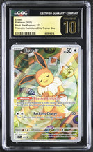 Load image into Gallery viewer, CGC PRISTINE 10 Eevee Art Rare Prismatic ETB Promo (Graded Card)
