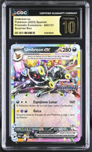 Load image into Gallery viewer, CGC PRISTINE 10 SPANISH Umbreon ex Stamped Prismatic Promo (Graded Card)
