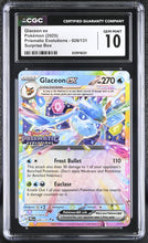 Load image into Gallery viewer, CGC GEM 10 Glaceon ex Stamped Prismatic Promo (Graded Card)
