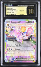 Load image into Gallery viewer, CGC PRISTINE 10 Espeon ex Stamped Prismatic Promo (Graded Card)
