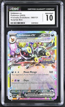 Load image into Gallery viewer, CGC GEM 10 Umbreon ex Stamped Prismatic Promo (Graded Card)
