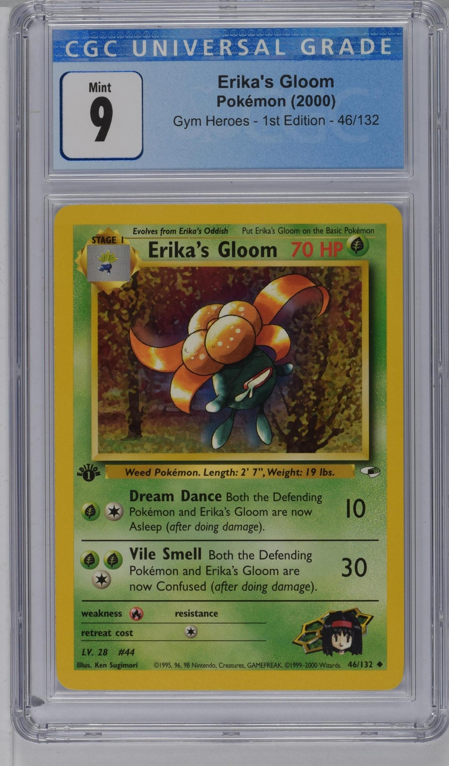 CGC 9 Erika's Gloom 1st Edition (Graded Card)
