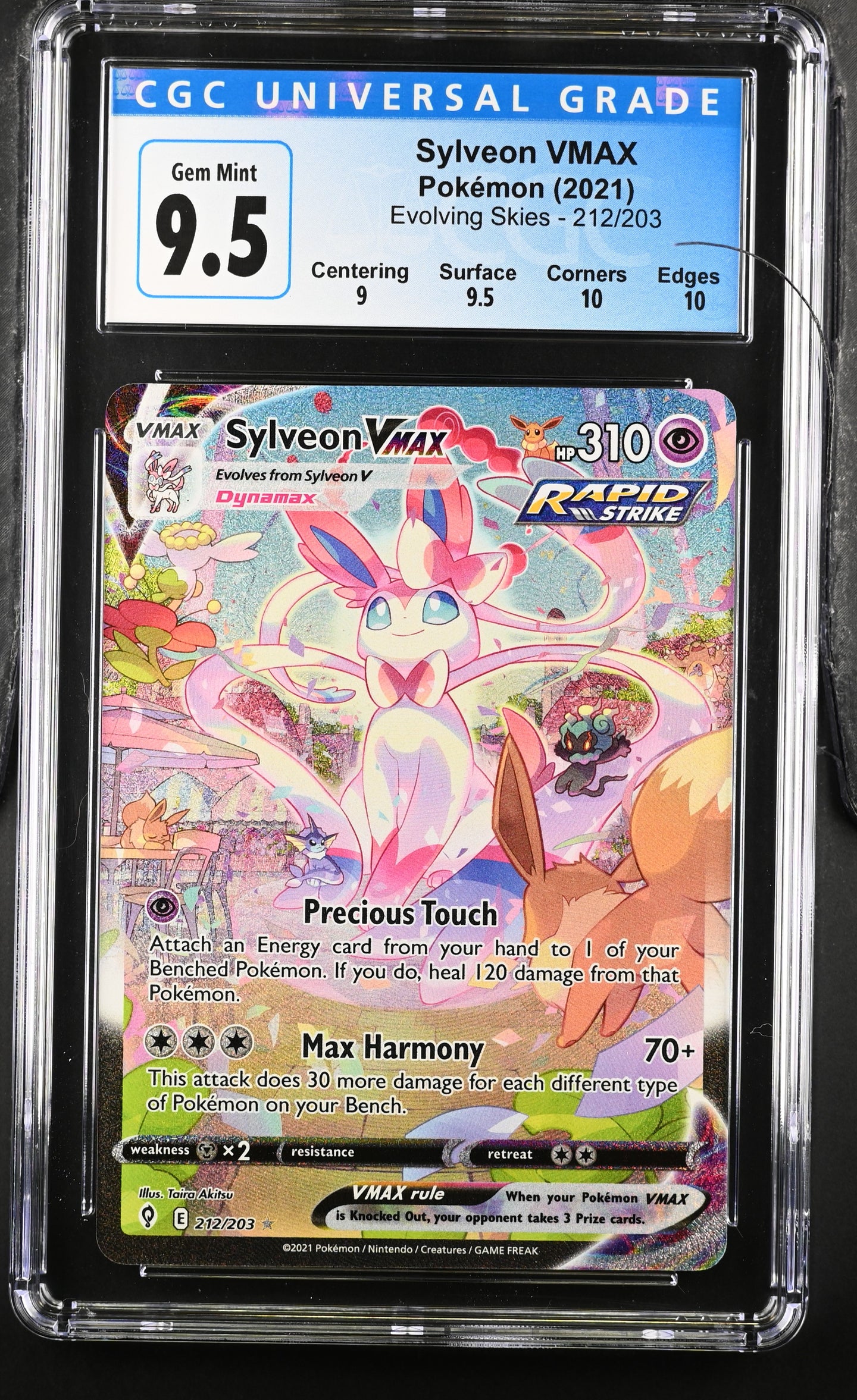 CGC GEM 10 Sylveon VMAX Alt Art (Graded Card) – Phurion