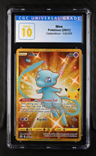 Load image into Gallery viewer, CGC PRISTINE 10 Mew Gold Shiny (Graded Card)
