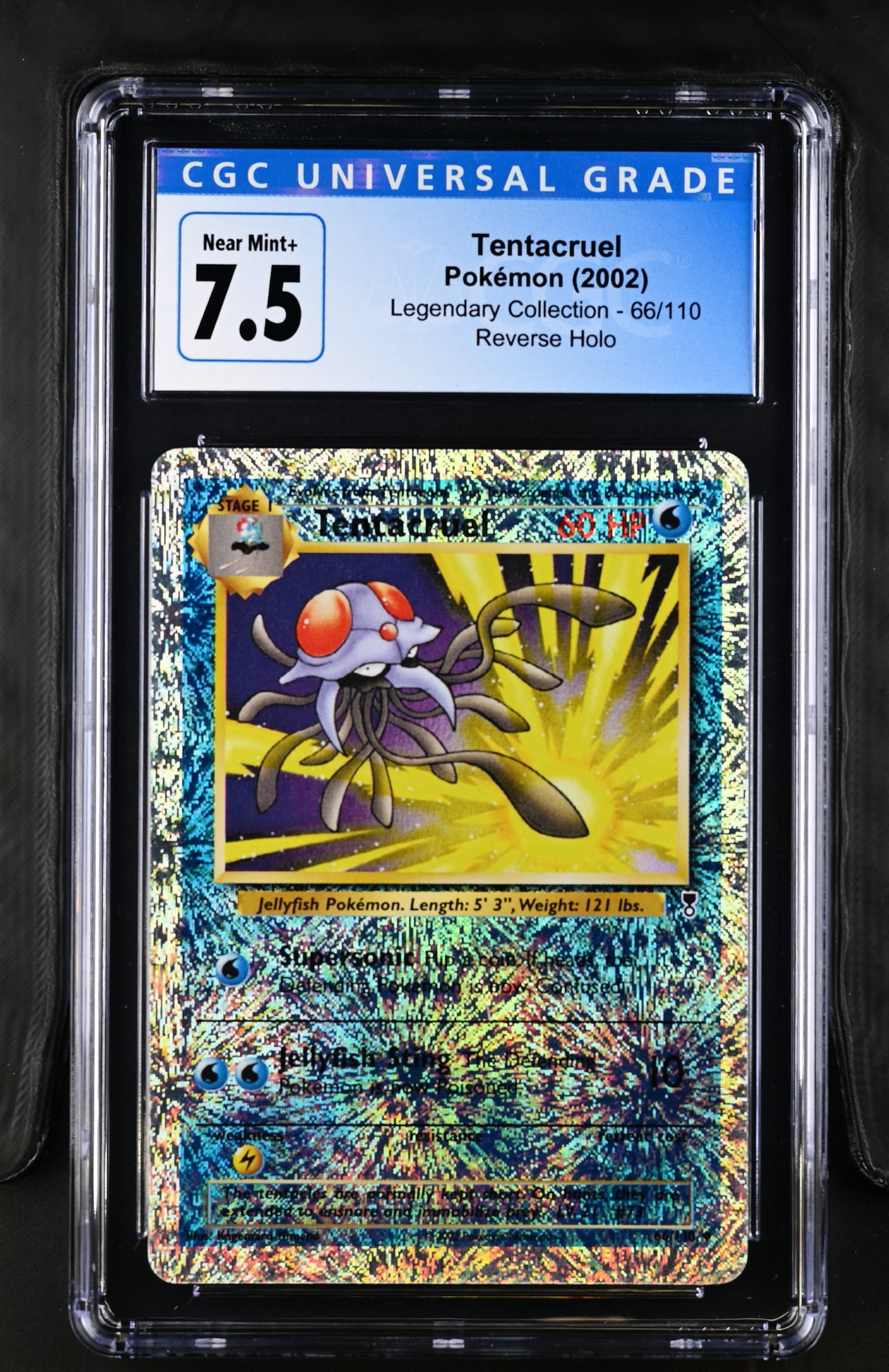 CGC 7.5 Tentacruel Firework Reverse Holo (Graded Card)