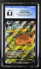 Load image into Gallery viewer, CGC 8.5 Charizard V Alt Art Promo (Graded Card)
