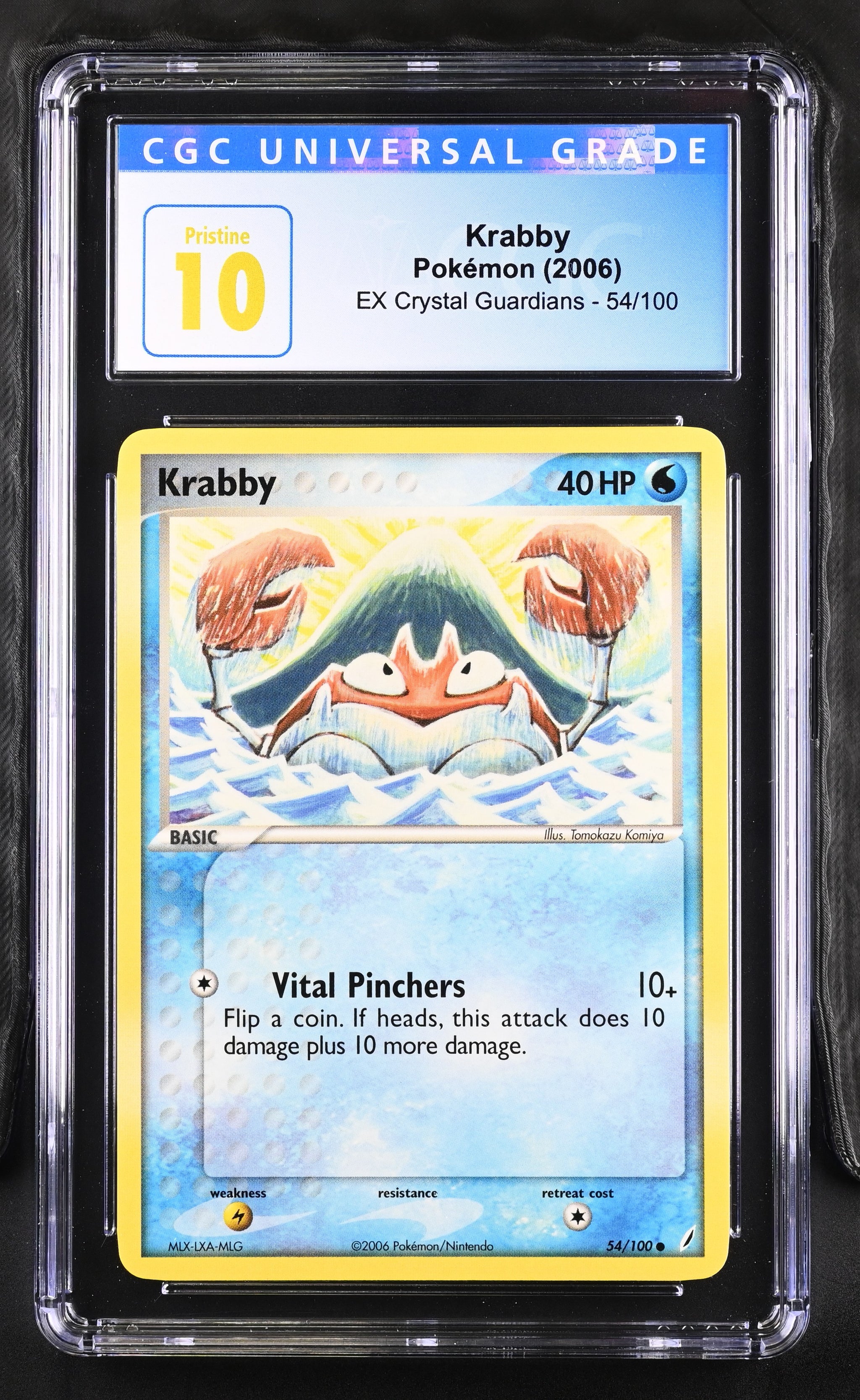 CGC PRISTINE 10 Krabby Common (Graded Card) – Phurion