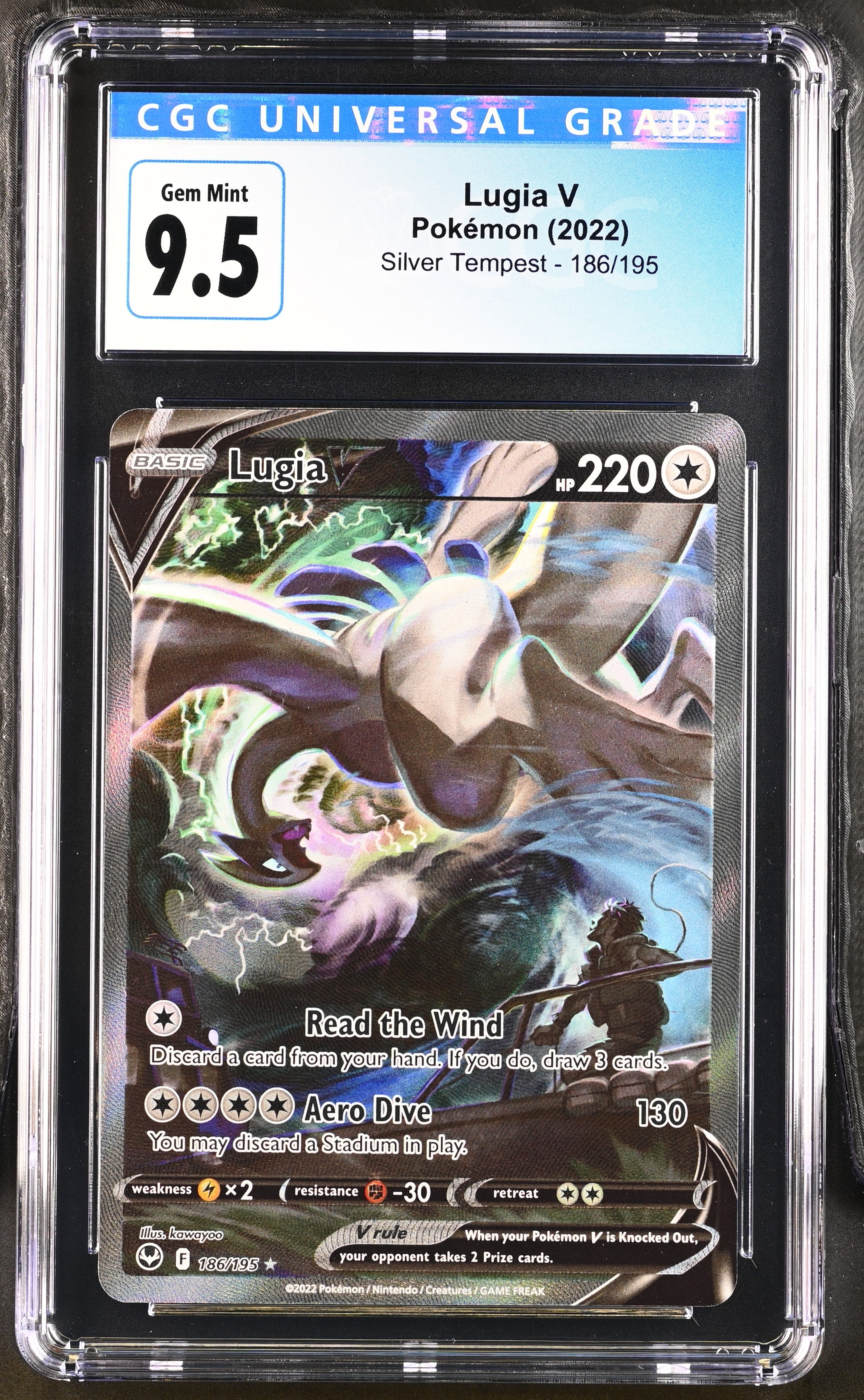 CGC 9.5 Lugia V Alt Art (Graded Card) CGC 9.5 Lugia V Alt Art (Graded Card)