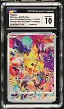 Load image into Gallery viewer, CGC GEM 10 Thai Pikachu Full Art Textured Promo (Graded Card)
