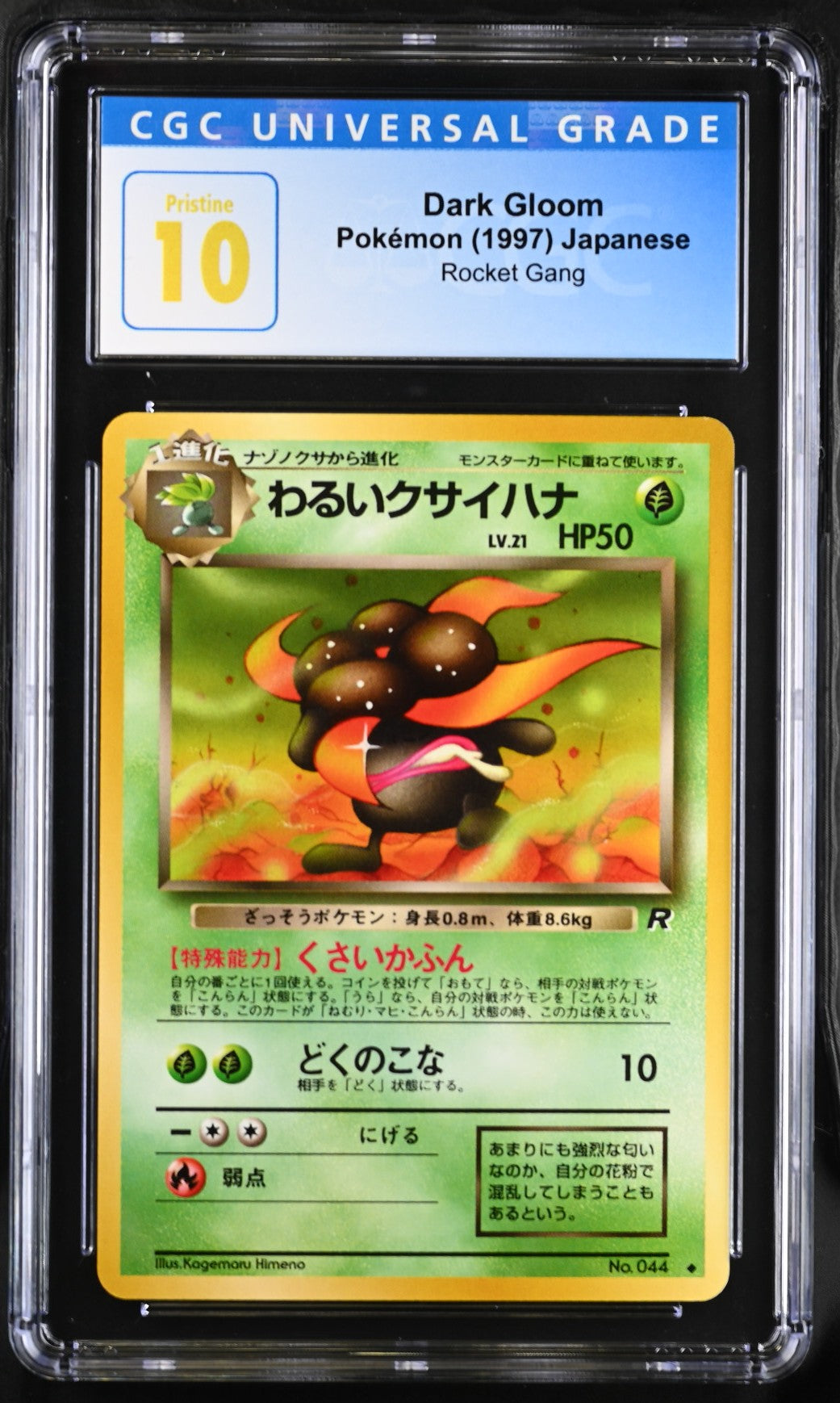 gloom pokemon cards CGC PRISTINE 10 Japanese Dark Gloom (Graded Card) – Phurion