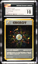 Load image into Gallery viewer, CGC GEM 10 Japanese Rainbow Energy Holo (Graded Card)
