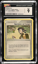 Load image into Gallery viewer, CGC 9 ITALIAN Fieldworker (Graded Card)
