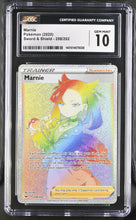 Load image into Gallery viewer, CGC GEM 10 Marnie Rainbow Trainer(Graded Card)
