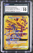 Load image into Gallery viewer, CGC GEM 10 Chinese Garchomp &amp; Giratina GX Gold (Graded Card)
