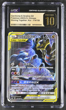 Load image into Gallery viewer, CGC PRISTINE 10 CHINESE Garchomp &amp; Giratina GX Alt Art (Graded Card)
