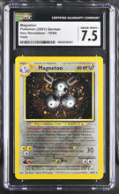 Load image into Gallery viewer, CGC 7.5 GERMAN Magneton Holo (Graded Card)
