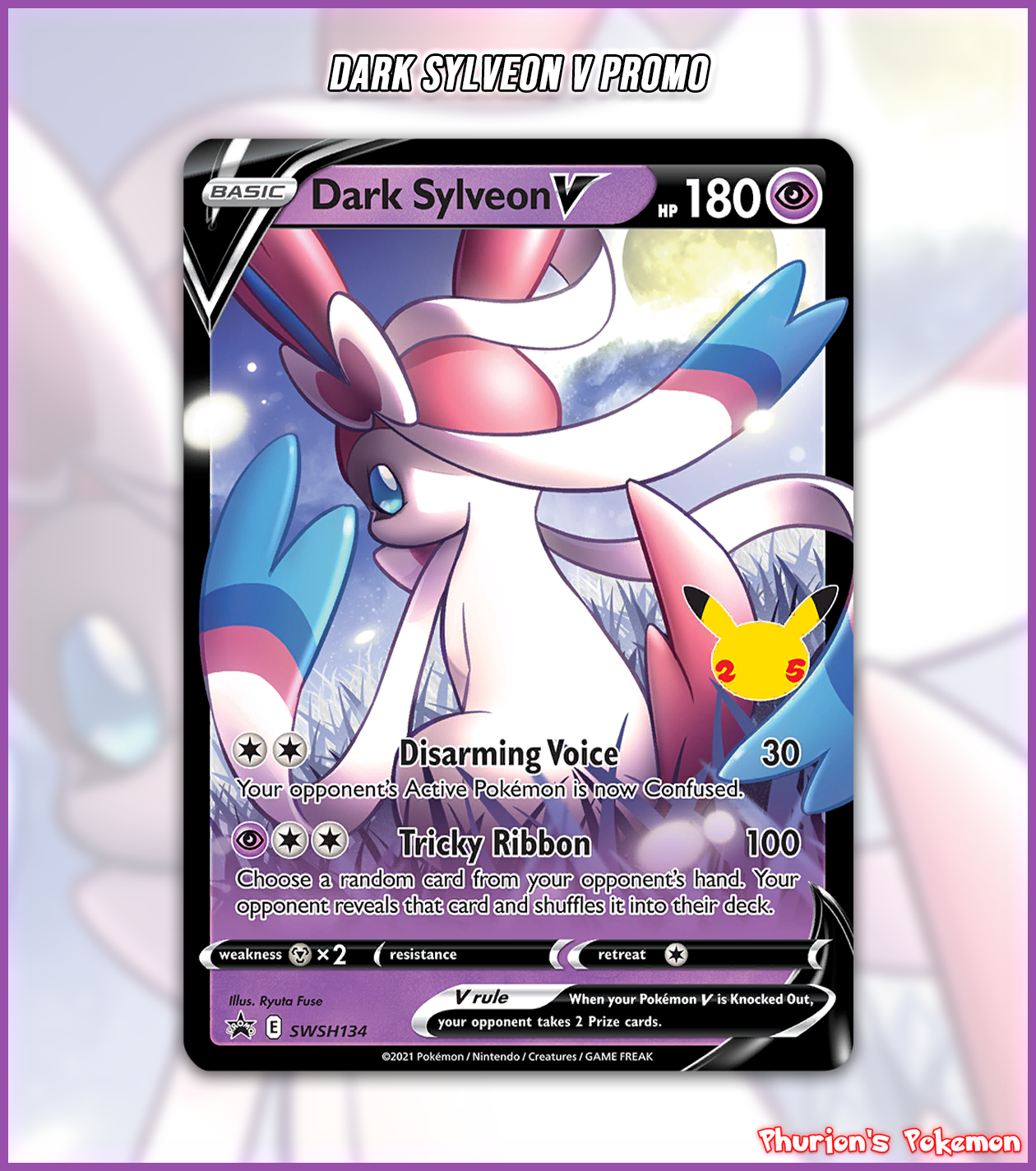 Dark Sylveon V Promo (Singles) (Promos)