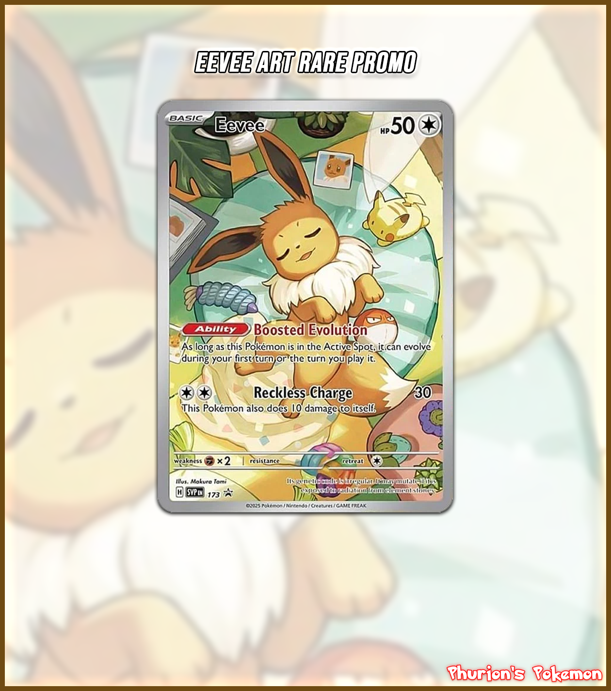 Eevee Art Rare ETB Promo (Singles) (Promos) Phurion Eevee Art Rare ETB Promo (Singles) (Promos) Phurion