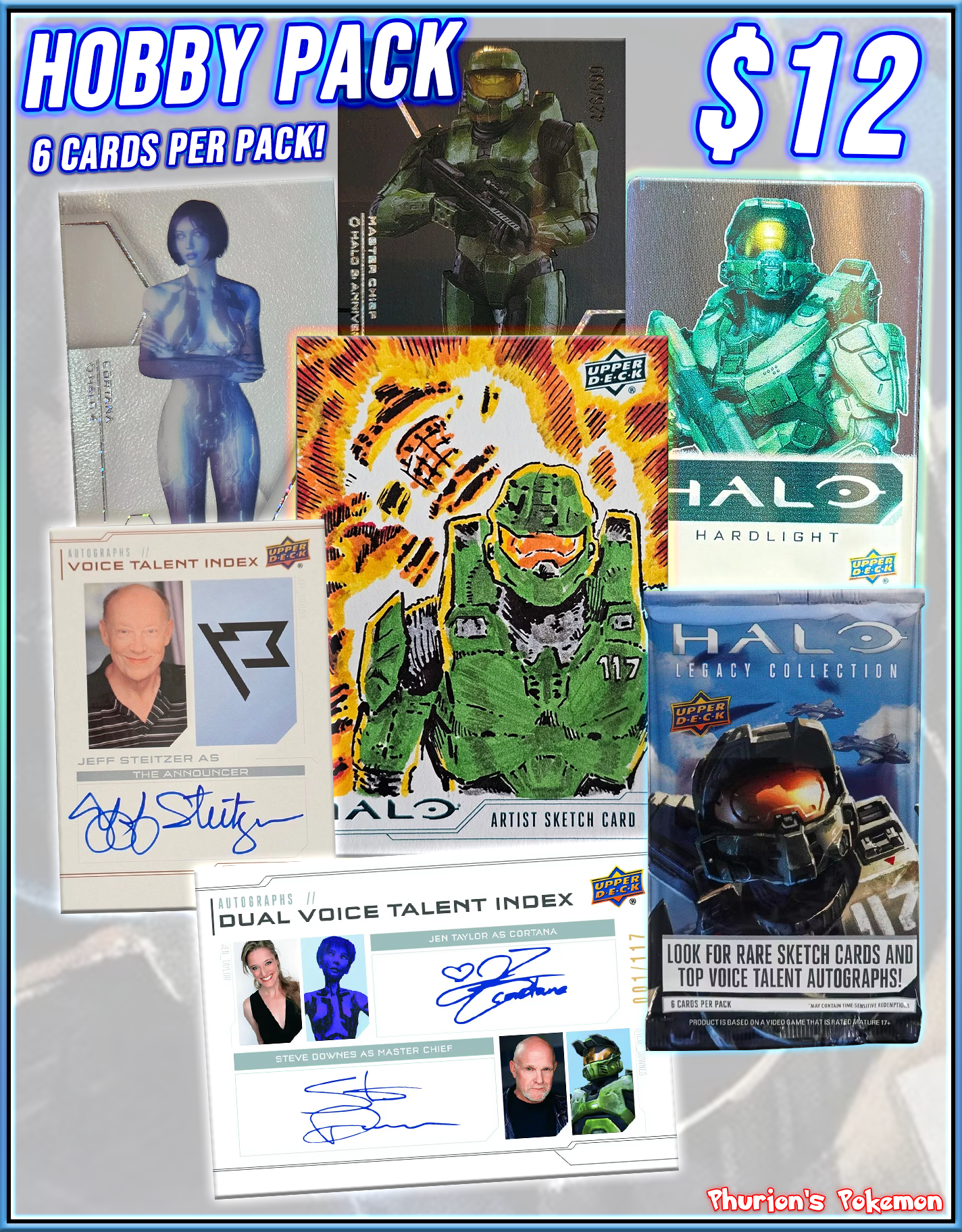 HOBBY PACK 1x - HALO LEGACY COLLECTION (Personal Break) – Phurion