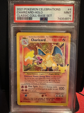 Load image into Gallery viewer, PSA 9 Charizard Classic Collection Holo (Graded Card)
