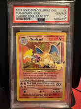 Load image into Gallery viewer, PSA 10 Charizard Classic Collection Holo (Graded Card)
