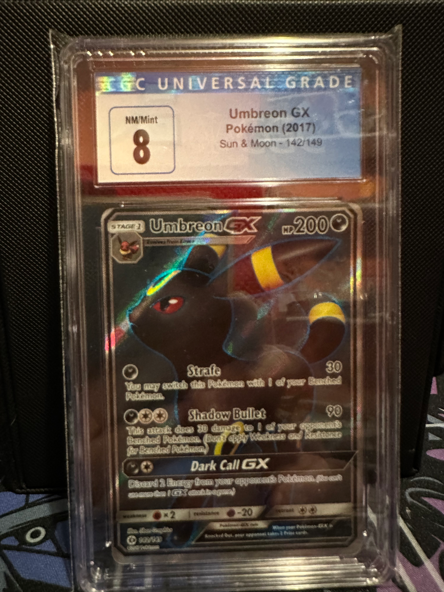CGC 8 Umbreon GX Full Art (Graded Card)