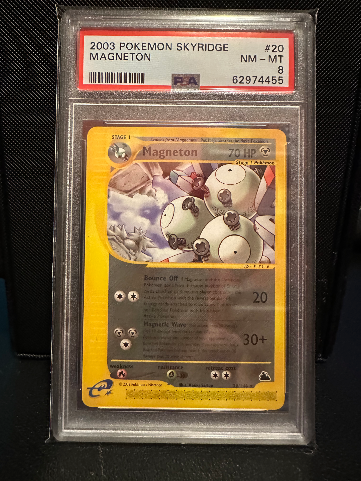 PSA 8 Magneton Rare (Graded Card)