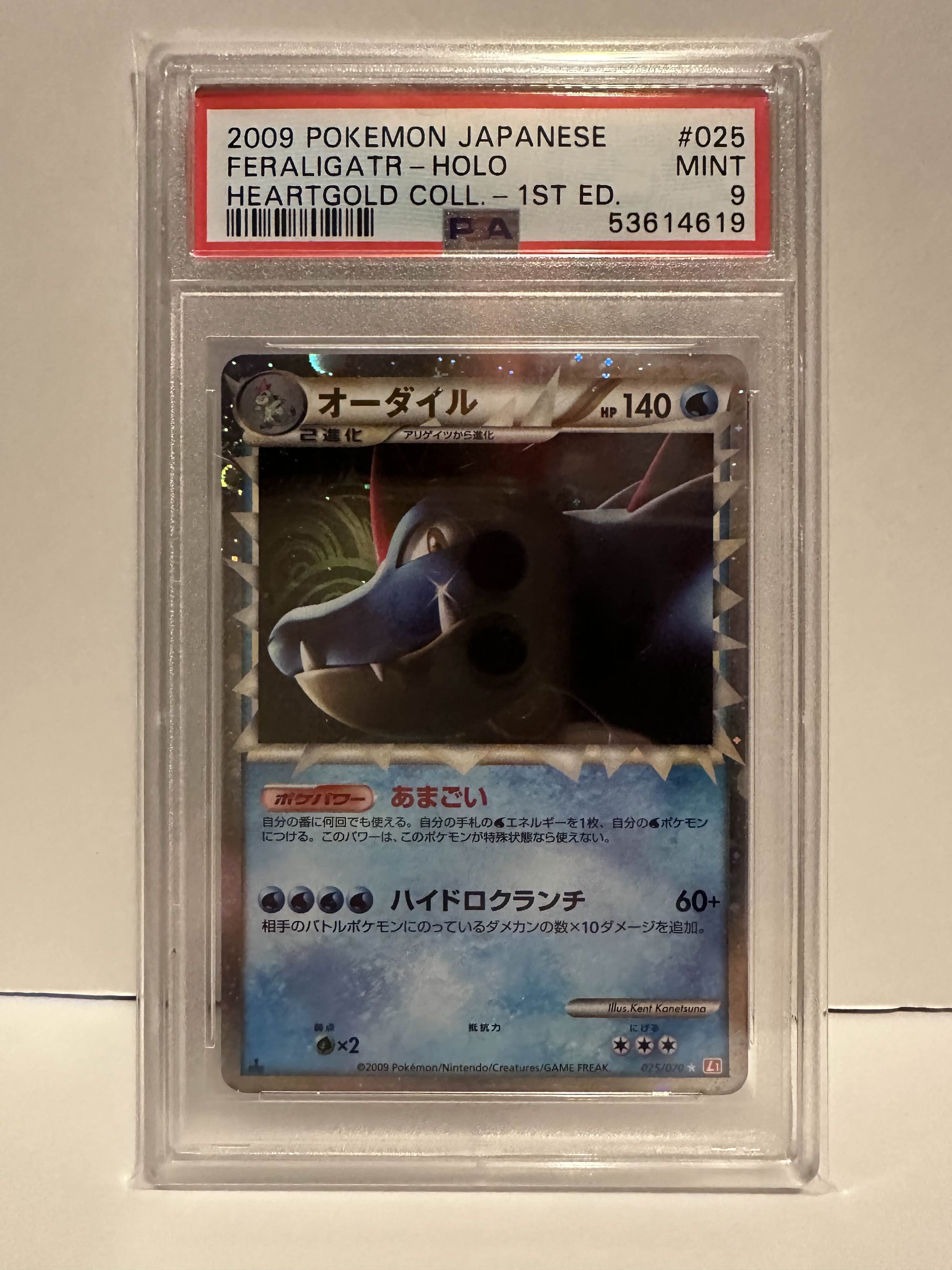 Japanese feraligatr outlet psa9