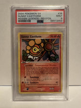 Load image into Gallery viewer, PSA 9 Sunny Castform Reverse Holo (Graded Card)
