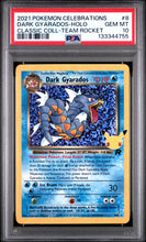 Load image into Gallery viewer, PSA 10 Dark Gyarados Classic Holo (Graded Card)
