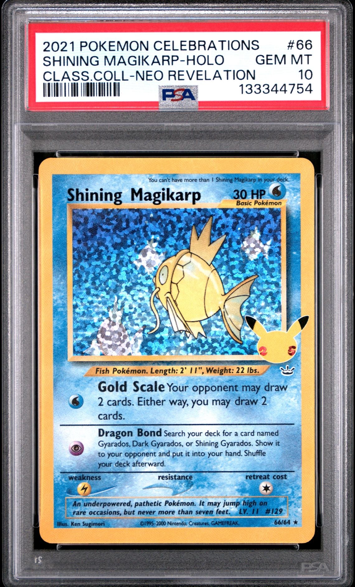 PSA 10 Shining Magikarp Classic Holo (Graded Card) – Phurion